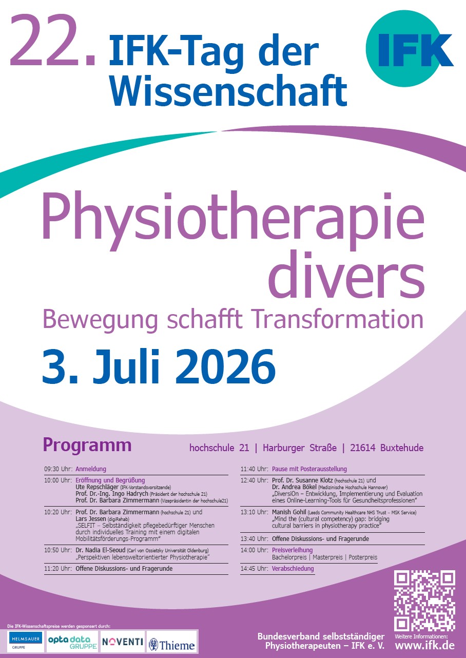Programmplakat Wissenschaftstag 2026