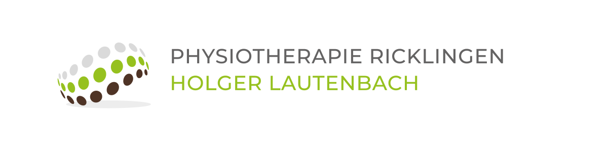 Logo mit Kreisen in Grün und Grautönen